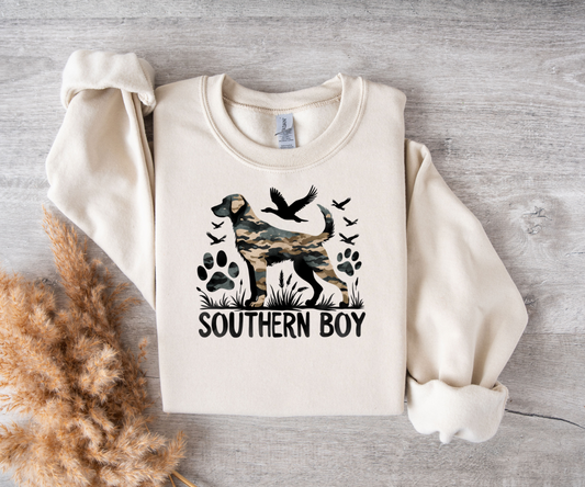 BOYS Camo Southern Boy Black and Grey