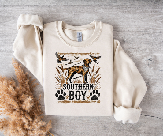 BOYS Camo Southern Boy Black and Brown